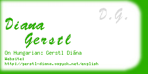 diana gerstl business card